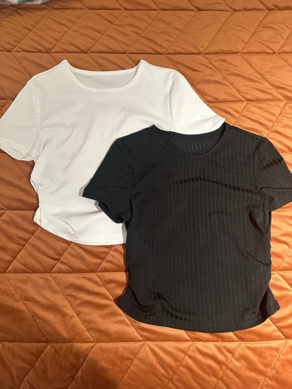 SHEIN Short-Sleeve Tee Duo